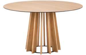 Dubový jídelní stůl Micadoni Mojave 145 cm