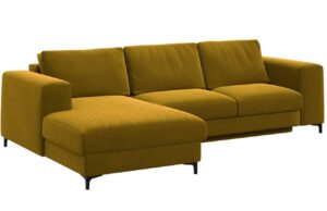 Devichy Sametová rozkládací pohovka Rothe 277 cm