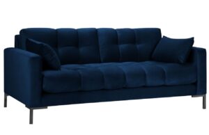 Micadoni Sametová pohovka Mamaia 177 cm