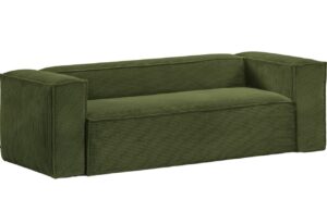 Kave Home Manšestrová pohovka Blok 210 cm