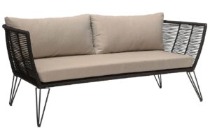 Bloomingville Kovová zahradní pohovka Mundo 175 cm