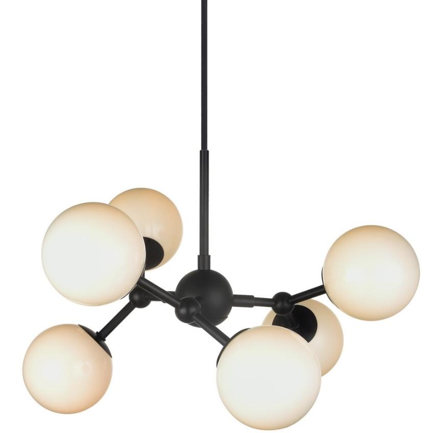 Halo Design Skleněné závěsné světlo Atom 45 cm