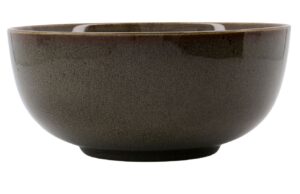 House Doctor Hnědozelená keramická miska Lake 22 cm