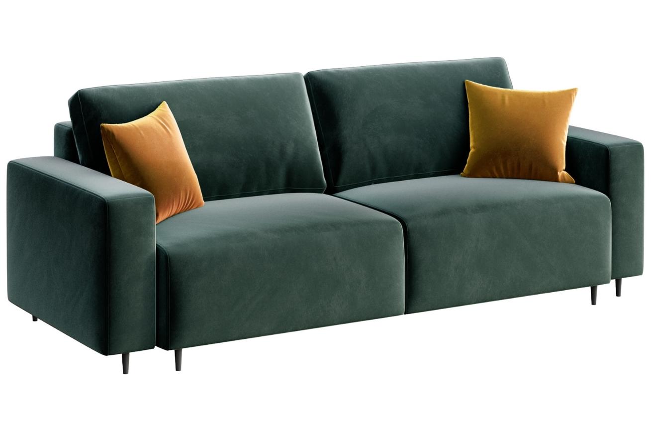 Ghado Sametová rozkládací pohovka Hesto 237 cm