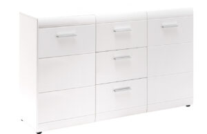 Germania Bílá komoda Adana 144 x 40 cm