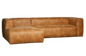 WOOOD Koženková rohová pohovka Bearny 305 cm