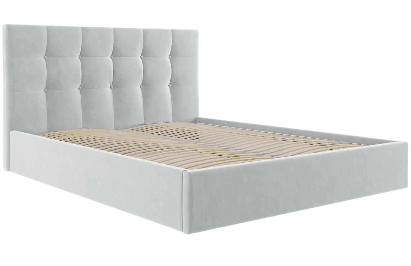 Micadoni Sametová postel Phaedra 160 x 200 cm