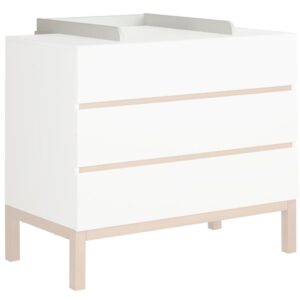 Bílá lakovaná nástavba pro přebalovací komodu Quax Indigo 72 x 52 cm