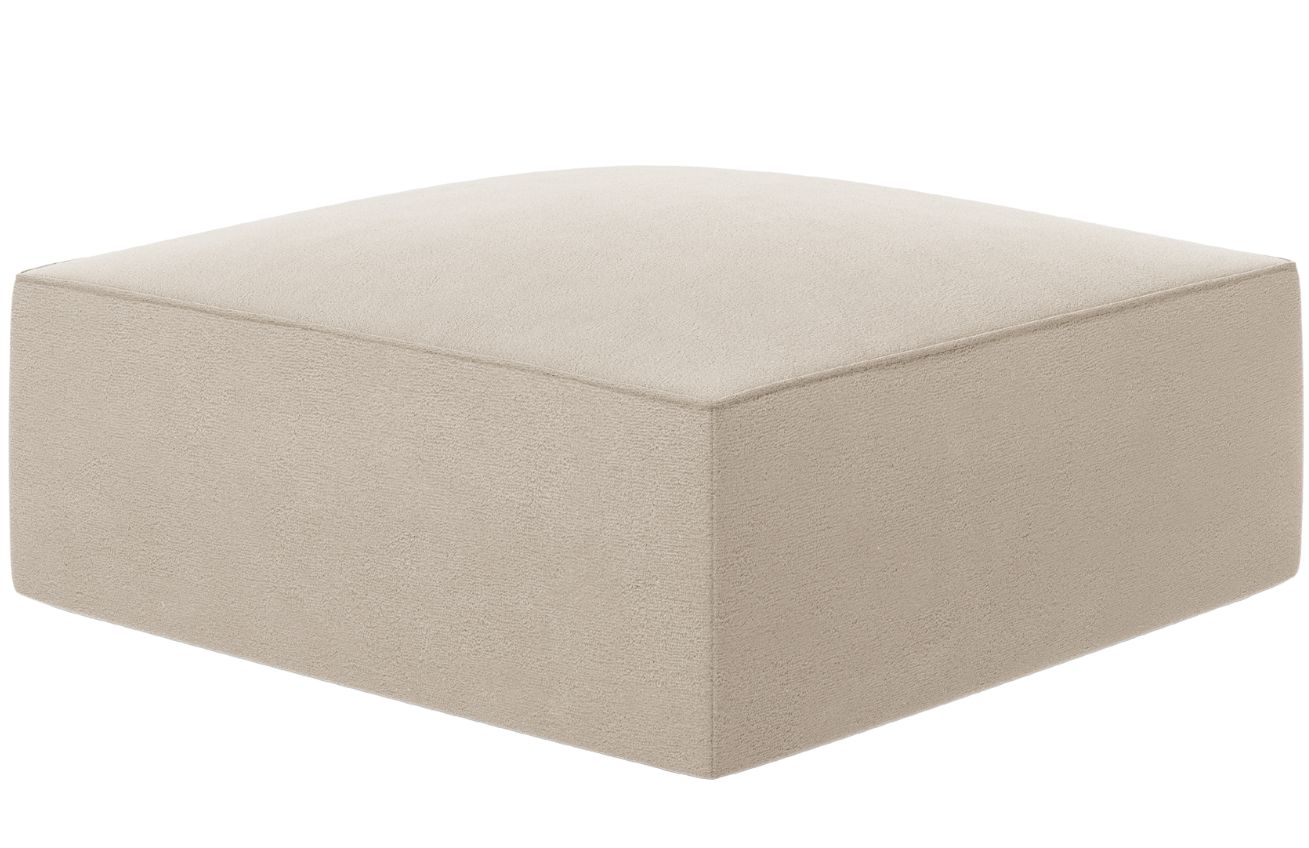 Micadoni Sametová podnožka Ruby 93 x 93 cm