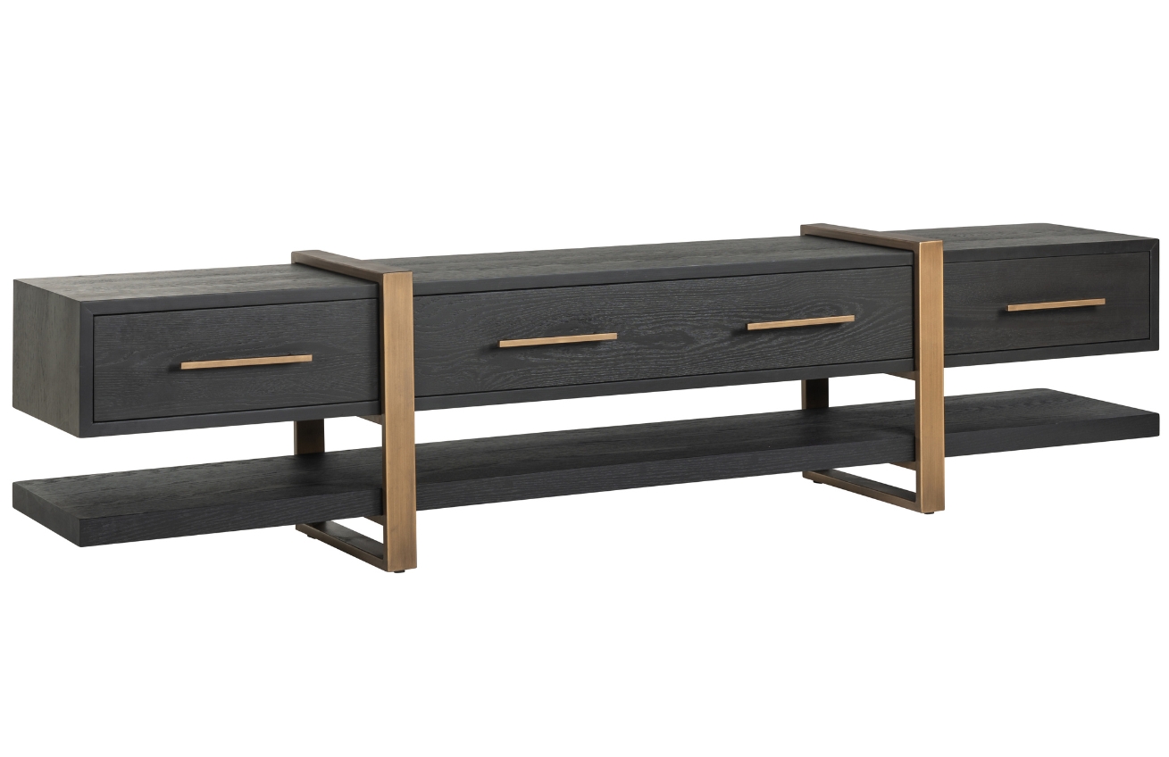 Richmond Dubový TV stolek Cambon 240 x 45 cm