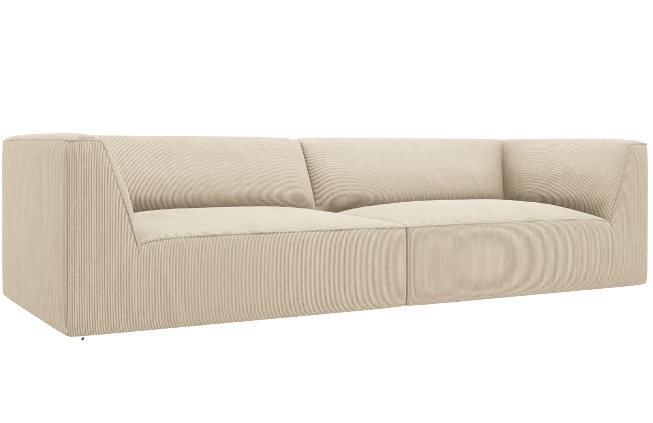 Micadoni Manšestrová pohovka Ruby 302 cm