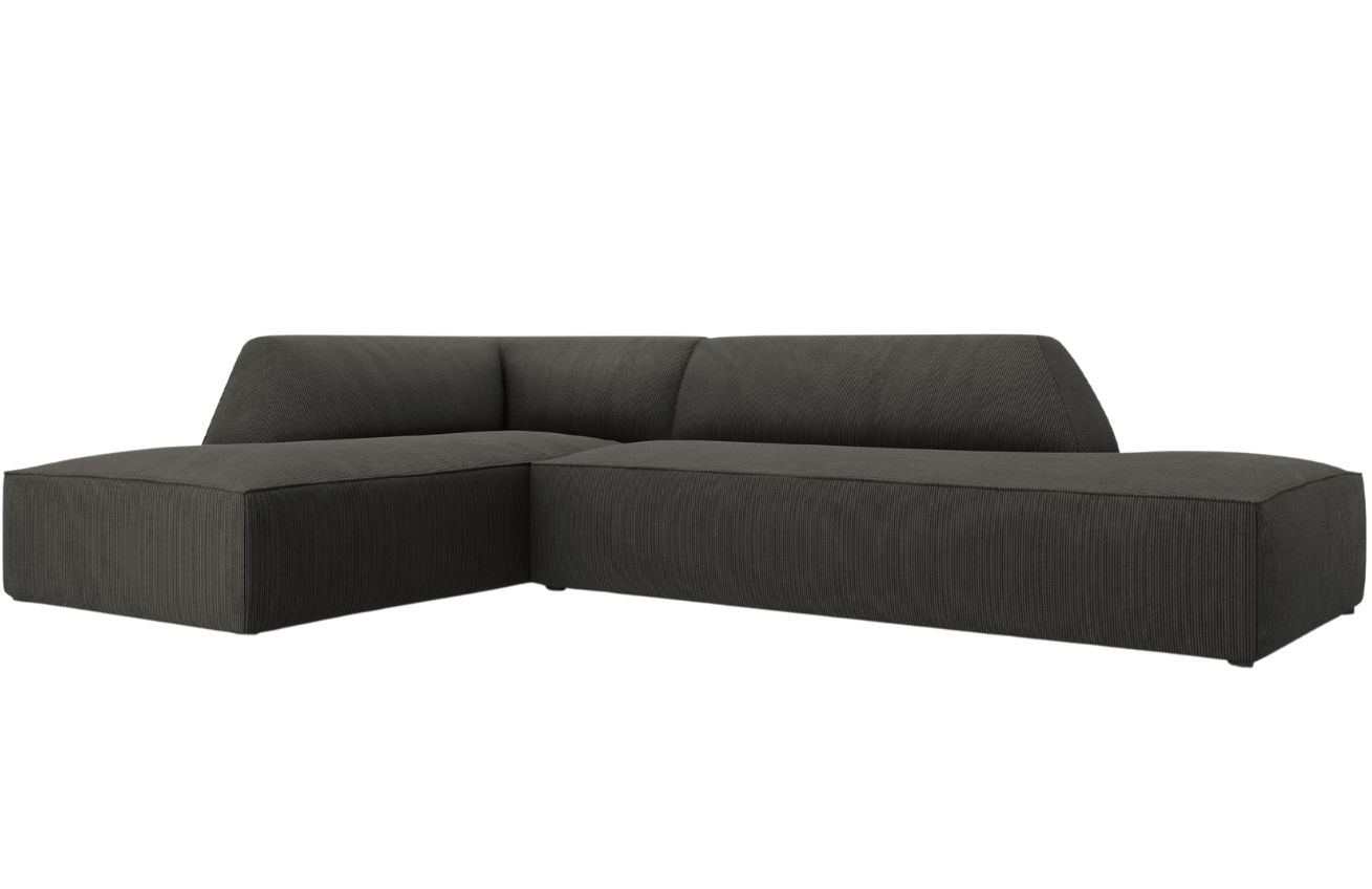 Micadoni Manšestrová rohová pohovka Ruby 273 cm