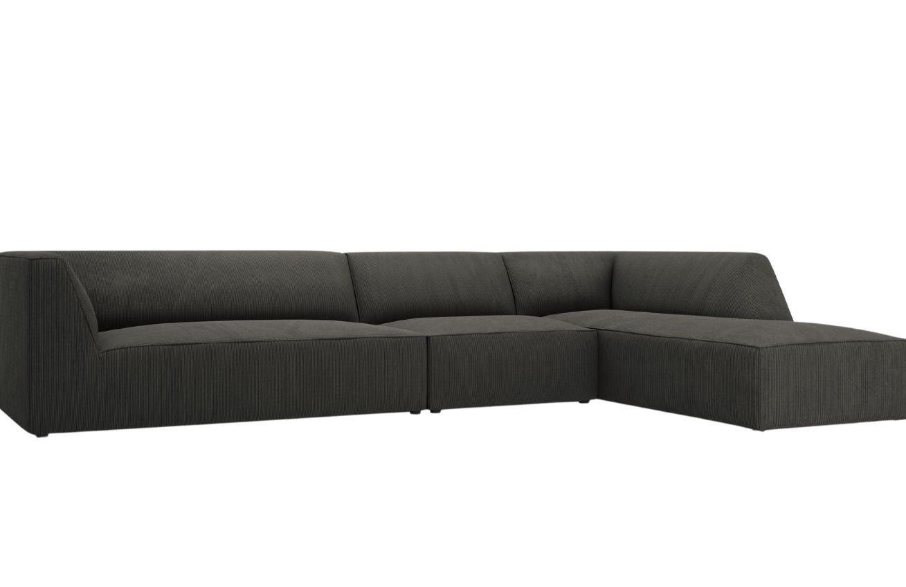 Micadoni Manšestrová rohová pohovka Ruby 366 cm