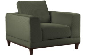 Windsor & Co Manšestrové křeslo Leon