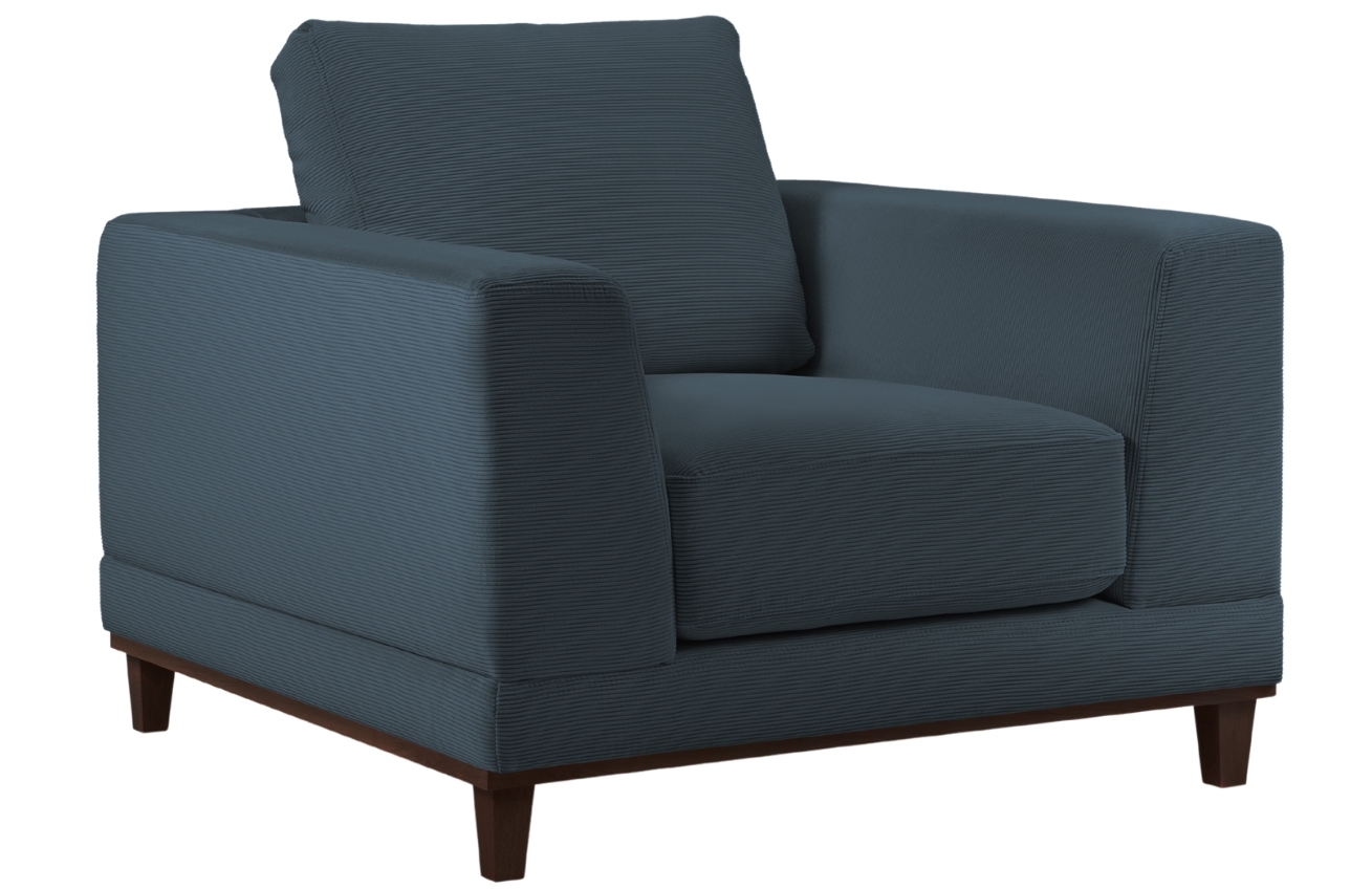 Windsor & Co Manšestrové křeslo Leon