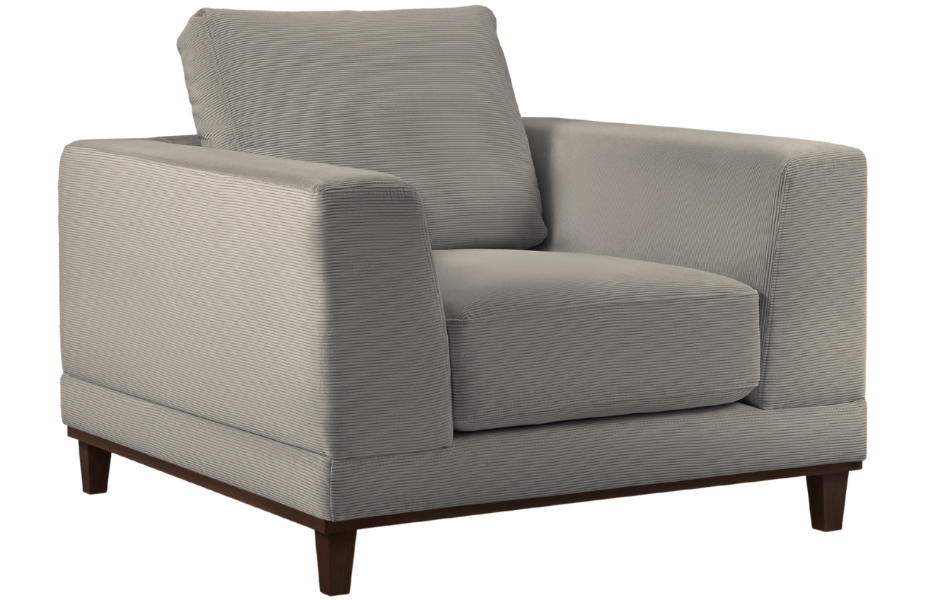 Windsor & Co Manšestrové křeslo Leon