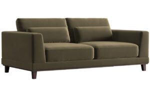 Windsor & Co Sametová pohovka Leon 185 cm