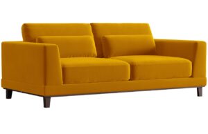 Windsor & Co Sametová pohovka Leon 185 cm