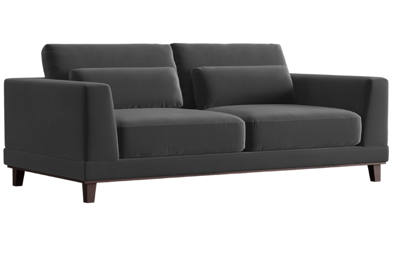 Windsor & Co Sametová pohovka Leon 185 cm