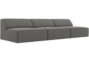 Micadoni Sametová pohovka Jodie 240 cm