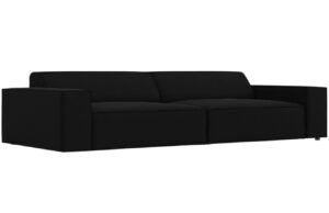 Micadoni Sametová pohovka Jodie 204 cm