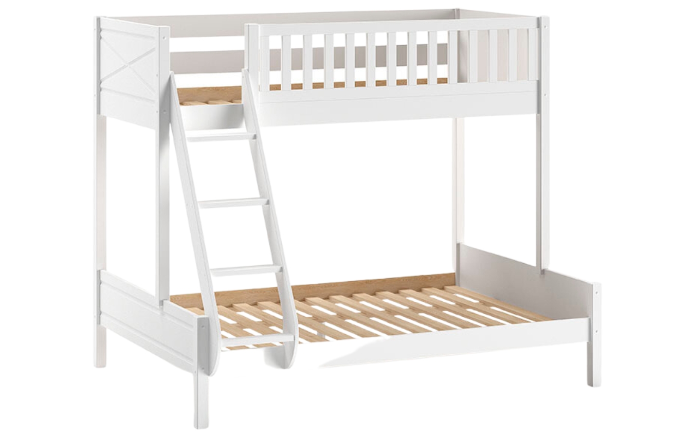 Vipack Dřevěná dvoupatrová postel Scott 90 x 200 cm