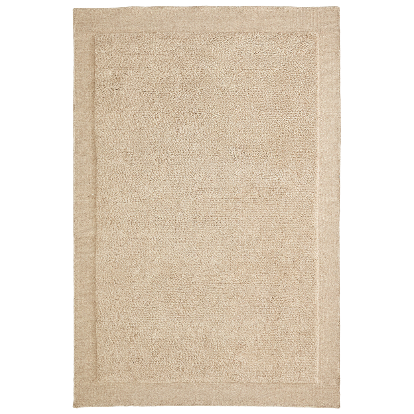 Kave Home Béžový vlněný koberec Marely 160 x 230 cm