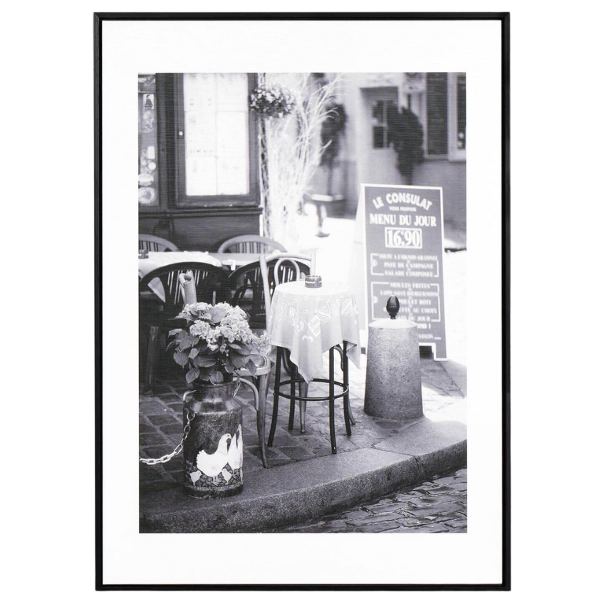 Černobílý obraz Somcasa France III. 70 x 50 cm