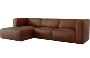 CXL by Christian Lacroix Kožená rohová pohovka Muse 310 cm