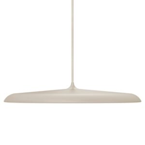 Nordlux Béžové kovové závěsné LED světlo Artist 40 cm