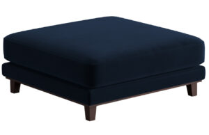 Windsor & Co Sametová podnožka Leon 108 x 108 cm