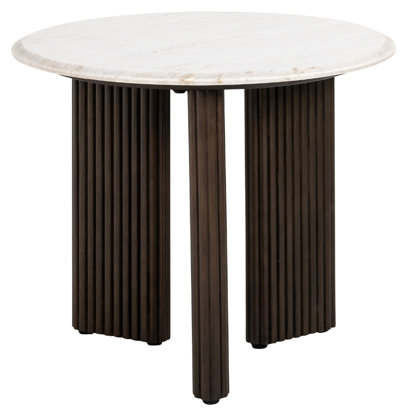 Richmond Mramorový odkládací stolek Mayfield 55 cm