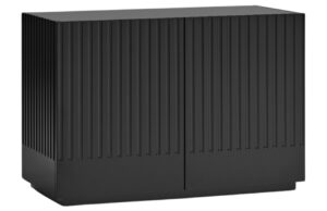 Černá lakovaná komoda Teulat Doric 100 x 48 cm