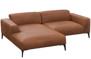 Flexlux Kožená rohová pohovka VOLUZZI 233 cm