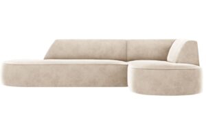 CXL by Christian Lacroix Sametová rohová pohovka Charles 273 cm