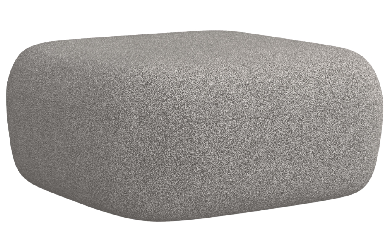 Windsor & Co Bouclé podnožka Aldrin 90 x 88 cm