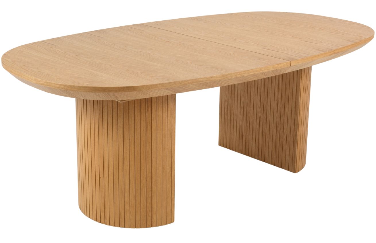 Micadoni Dubový rozkládací jídelní stůl Nido 200/300 x 110 cm