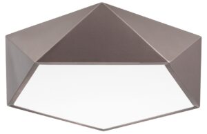 Bronzové kovové stropní světlo Nova Luce Darius 40 cm