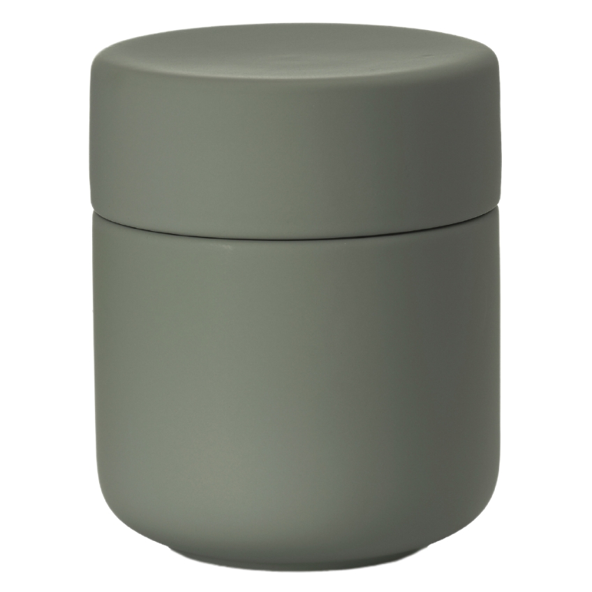 Zone Denmark Olivově zelený kameninový koupelnový organizér Ume