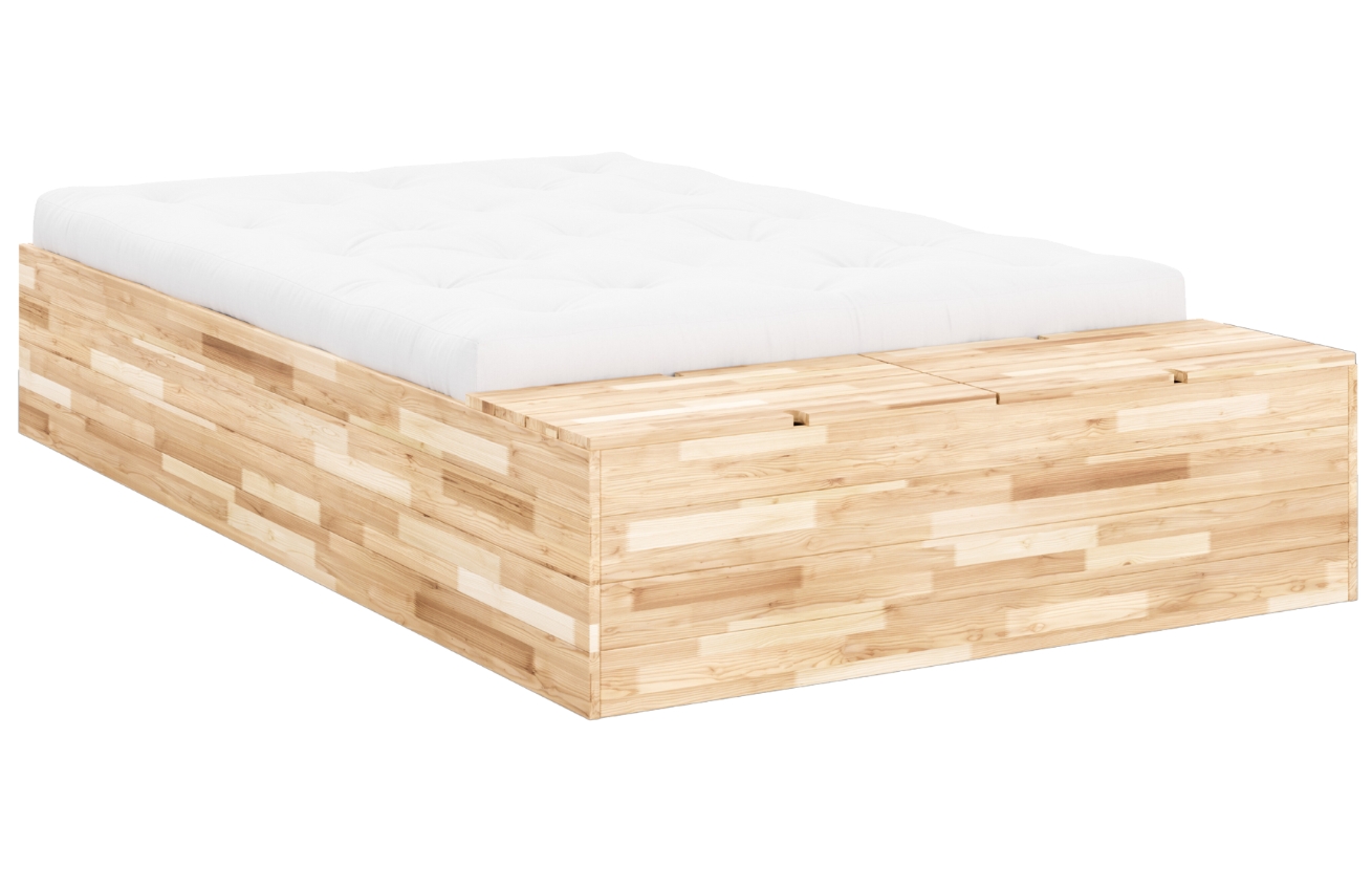 Karup Design Dřevěná postel Basement 140 x 200 cm