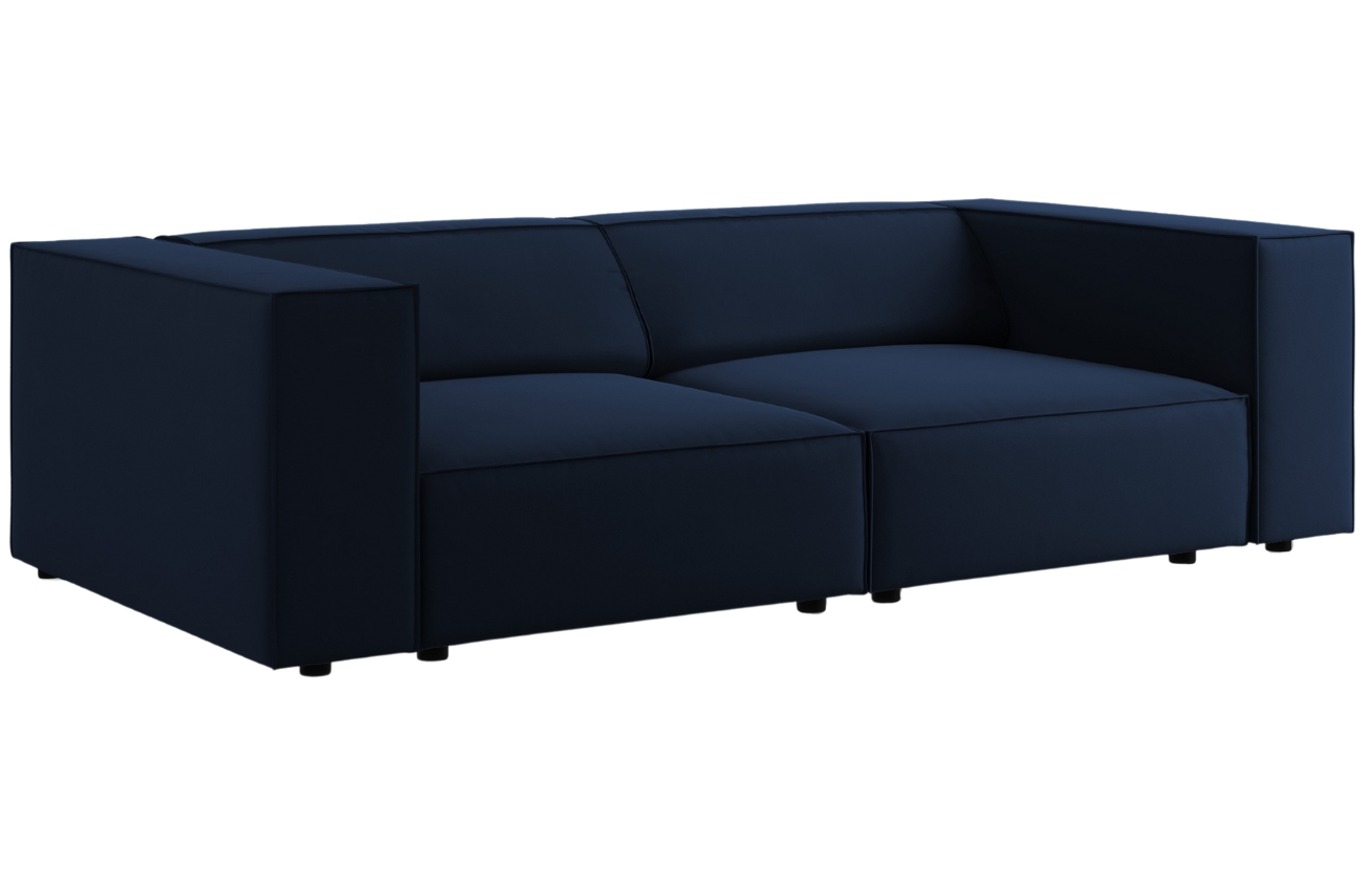 Cosmopolitan Design Sametová pohovka Arendal 204 cm