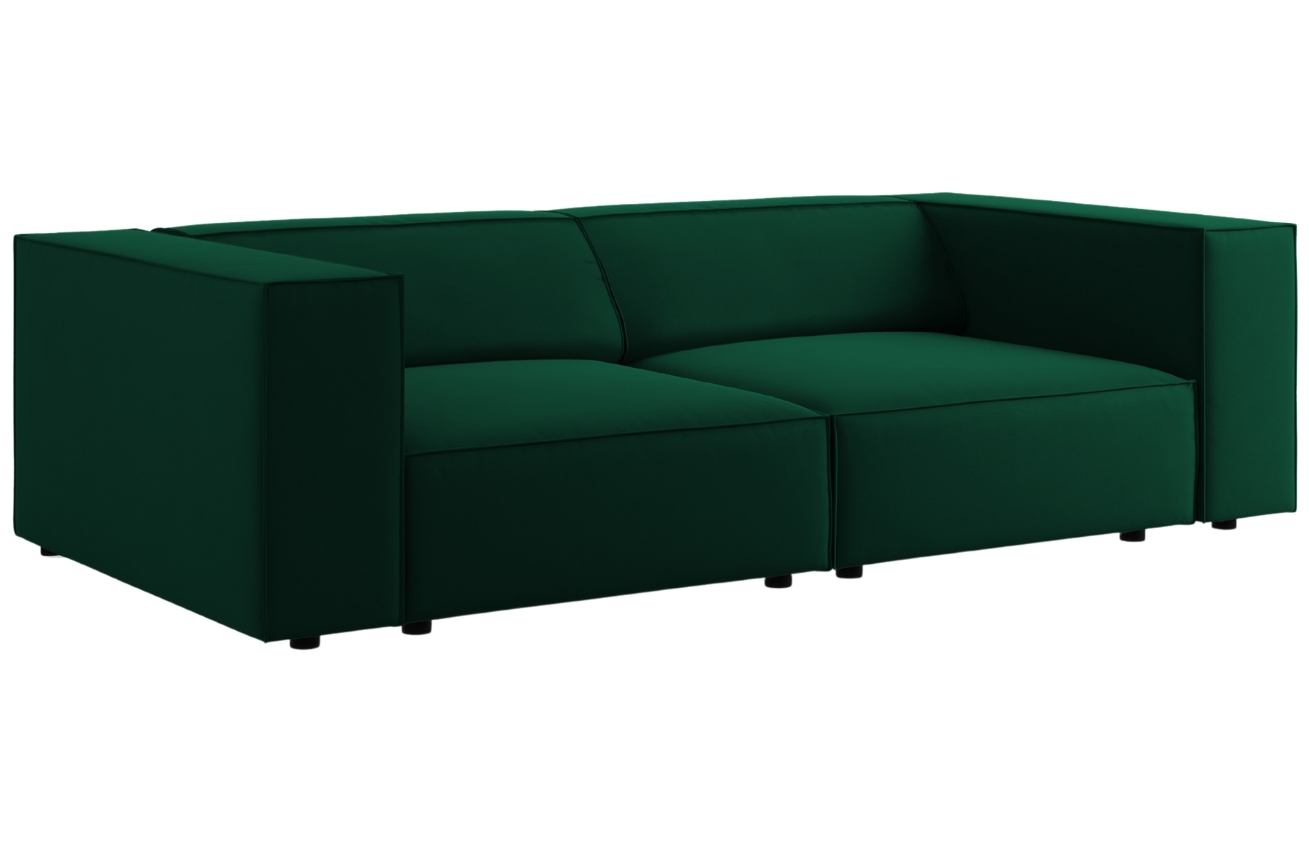 Cosmopolitan Design Sametová pohovka Arendal 204 cm