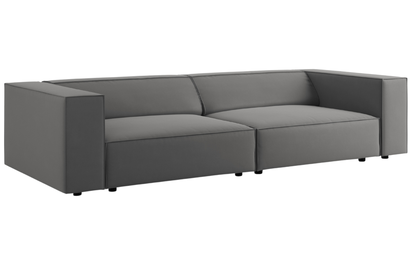 Cosmopolitan Design Sametová pohovka Arendal 244 cm