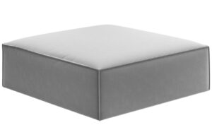 Micadoni Sametová podnožka Kaelle 100 x 80 cm