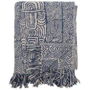 Bloomingville Bavlněný pléd Bresso 160 x 130 cm