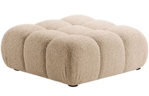 Micadoni Bouclé podnožka Bellis 94 x 94 cm