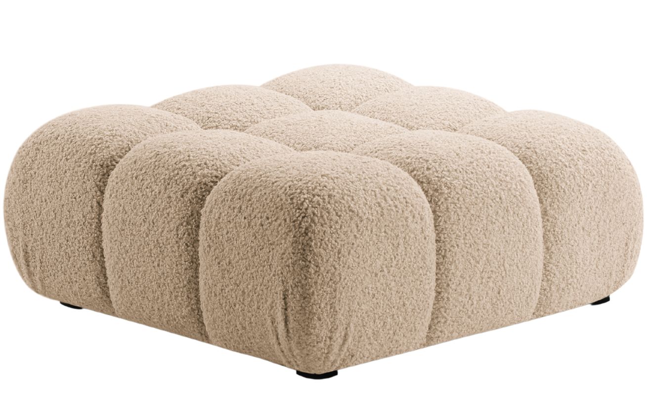 Micadoni Bouclé podnožka Bellis 94 x 94 cm