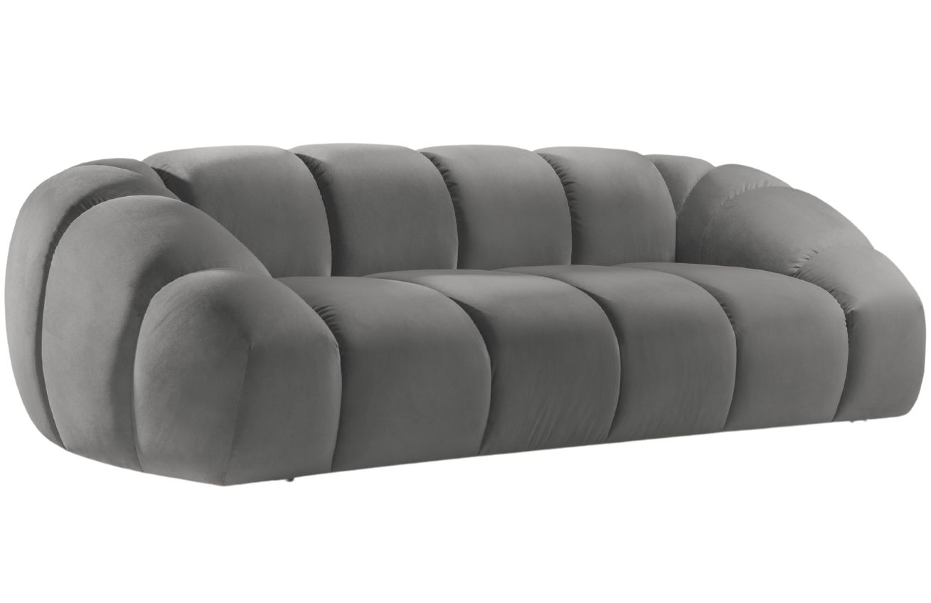 Micadoni Sametová pohovka Diana 254 cm