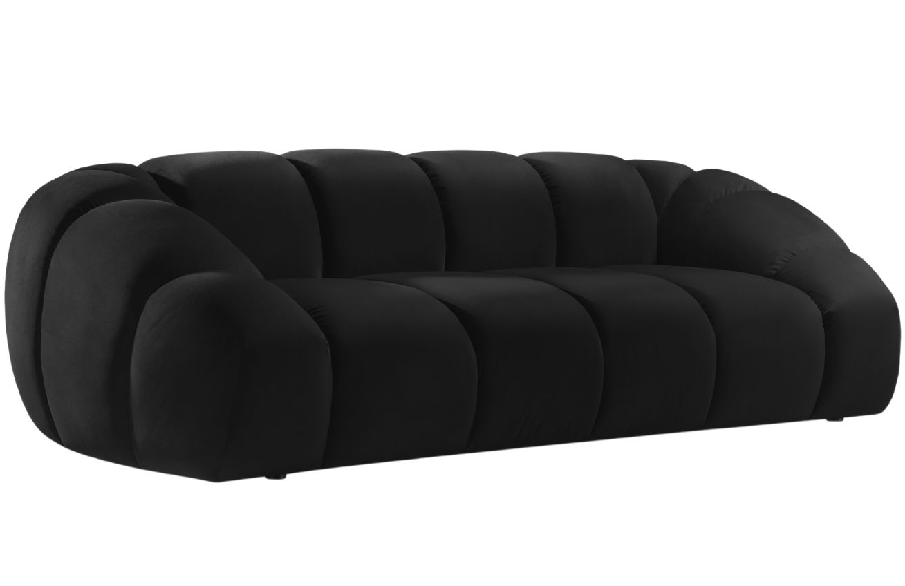 Micadoni Sametová pohovka Diana 254 cm