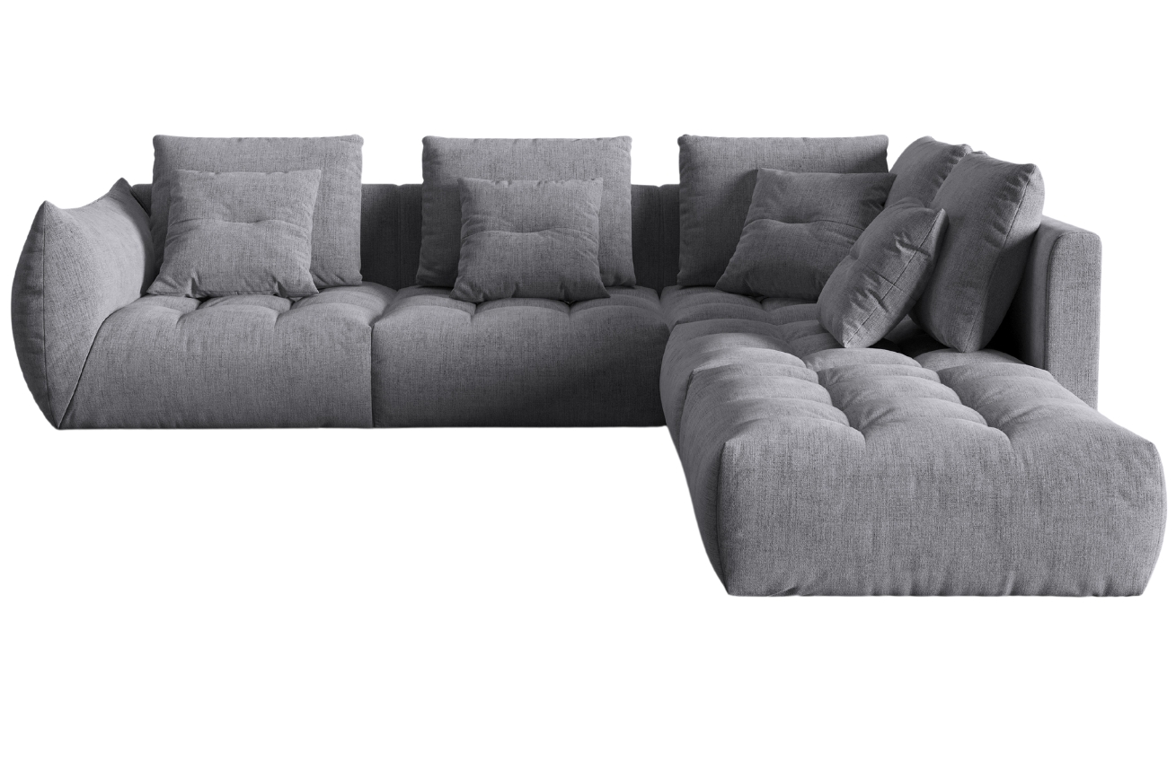 Micadoni Rohová pohovka Bloom 316 cm